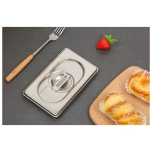 Pokrov GN 1/9 Nerjaveče jeklo Dynasteel - profesionalna gostinstvo