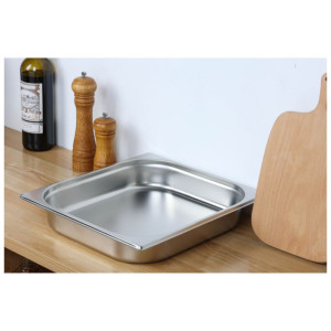 Bac Gastro GN 2/3 Inox - Globina 65 mm - 5,5 L - Dynasteel