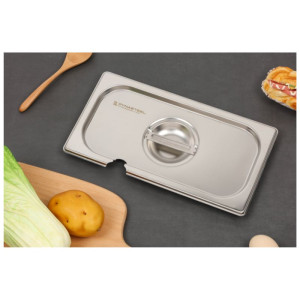 Pokrov GN 1/3 Dynasteel iz nerjavečega jekla za profesionalno gostinstvo