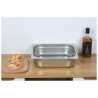 Bac Gastro GN 1/2 Inox - Globina 100 mm - 6,5 L - Dynasteel