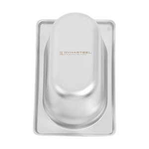 Bac Gastro GN 1/9 Inox - Globina 65 mm - 0,6 L - Dynasteel