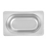 Bac Gastro GN 1/9 Inox - Globina 65 mm - 0,6 L - Dynasteel