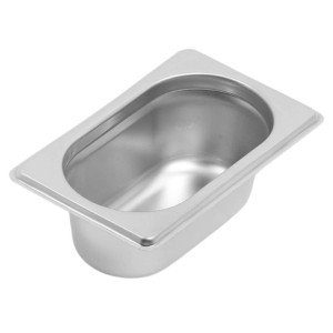 Bac Gastro GN 1/9 Inox - Globina 65 mm - 0,6 L - Dynasteel