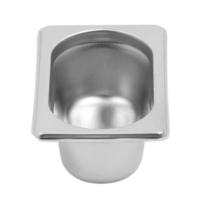 Bac Gastro GN 1/9 Inox - Globina 65 mm - 0,6 L - Dynasteel