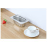 Bac Gastro GN 1/9 Inox - Globina 65 mm - 0,6 L - Dynasteel