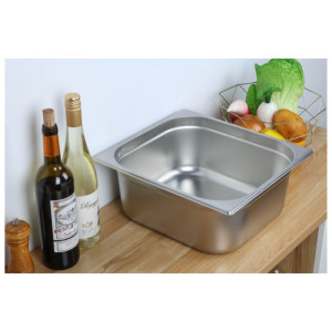 Bac Gastro GN 1/2 Inox - Globina 150 mm - 9,5 L - Dynasteel