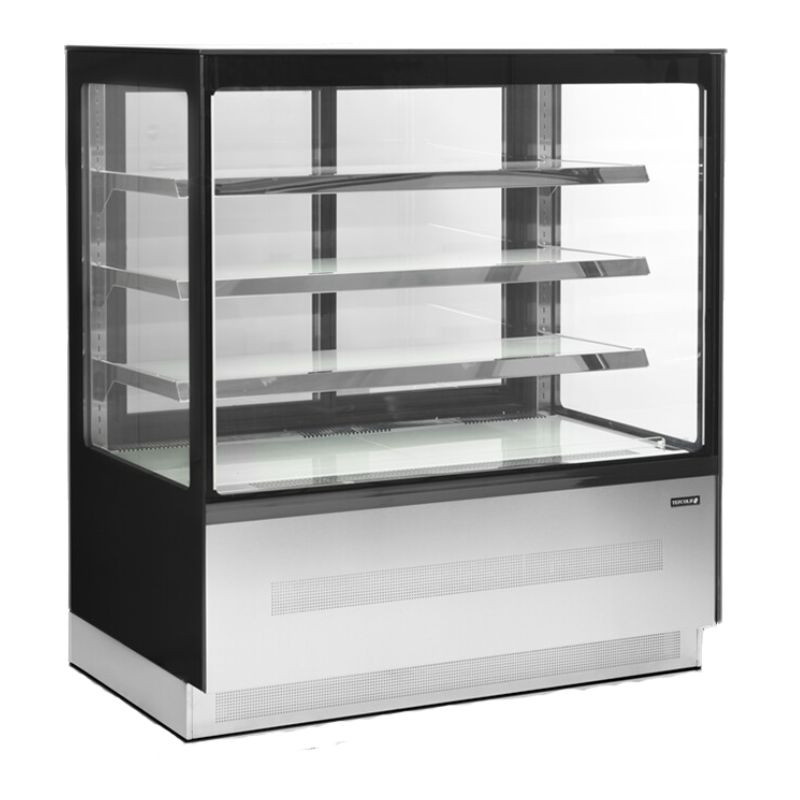 Refrigerated Display Counter 2 Glass Doors Black - TEFCOLD LPD1203F/BLACK | Fourniresto Refrigerated Display Counter 2 Glass Doors Black - TEFCOLD LPD1203F/BLACK | Fourniresto