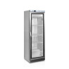 Ventilirana steklena negativna hladilna omara - Inox 340 L TEFCOLD | Profesionalno shranjevanje hrane