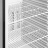 Ventilirana steklena negativna hladilna omara - Inox 340 L TEFCOLD | Profesionalno shranjevanje hrane