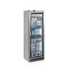 Ventilirana steklena negativna hladilna omara - Inox 340 L TEFCOLD | Profesionalno shranjevanje hrane