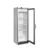 Ventilirana steklena negativna hladilna omara - Inox 340 L TEFCOLD | Profesionalno shranjevanje hrane