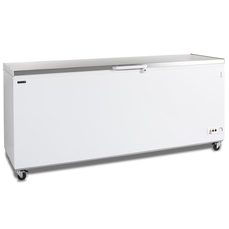 Zamrzovalna skrinja za led Inox 600L - TEFCOLD CF700S SL Zamrzovalna skrinja za led Inox 600L - TEFCOLD CF700S SL