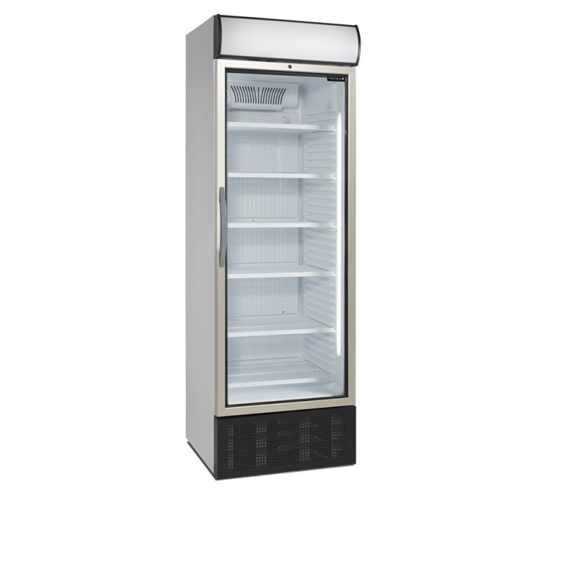 TEFCOLD Refrigerated Cabinet with Glass Door - 374 L of Beverages TEFCOLD Refrigerated Cabinet with Glass Door - 374 L of Beverages