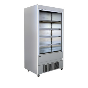 Hladilna vitrina iz nerjavečega jekla TEFCOLD - 580 L, 4 nivoji