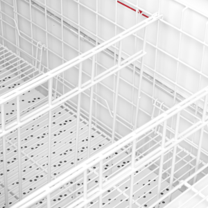 Hladilnik Zamrzovalnik Ukrivljen Stekleni Pokrov - Črna - 422 L - TEFCOLD