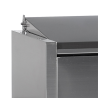 Saladette za postavitev Inox TEFCOLD - Statična - 7 GN 1/4: Zmogljivost in dizajn.
