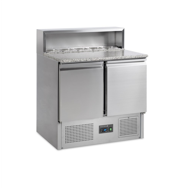 Pizza Cabinet - 5 GN 1/6 in Stainless Steel | TEFCOLD PT920 Pizza Cabinet - 5 GN 1/6 in Stainless Steel | TEFCOLD PT920