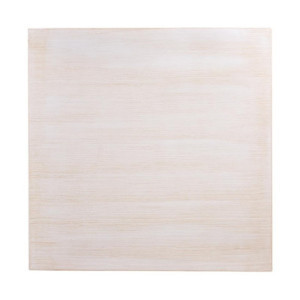 Plateau de Table Carré Pré-percé Vintage Blanc 700 mm Bolero - Visokokakovosten vrbov les