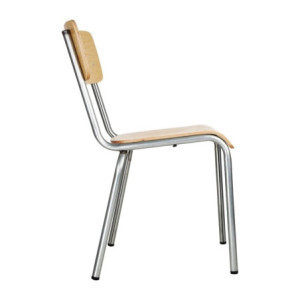 Galvaniziran leseni stol - komplet 4 Bolero