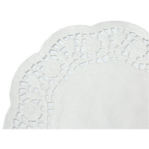 Round Paper Doilies 300 mm Pack of 250 - Olympia: Elegance and Hygiene