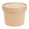 Lonci za juho 340 ml 98 mm - Komplet 500 v kartonasti embalaži Kraft