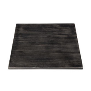 Miza Vintage kvadratnega črnega podstavka 700 mm Bolero