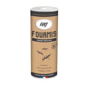 Poudre Répulsive Fury : Hitro delovanje proti mravljam