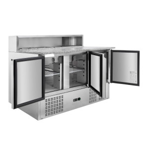 Hladilna omara za pico - 3 vrata - 8 GN 1/6 posod - Dynasteel