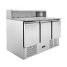 Hladilna omara za pico - 3 vrata - 8 GN 1/6 posod - Dynasteel
