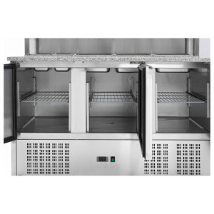 Hladilna omara za pico - 3 vrata - 8 GN 1/6 posod - Dynasteel