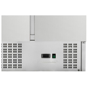Saladette Compact 2 Vrata - S Pokrovom na Drsnikih - Dynasteel