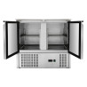 Saladette Compact 2 Vrata - S Pokrovom na Drsnikih - Dynasteel