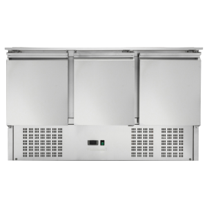 Saladette Compact 3 Vrata - S Pokrovom na Drsnikih - Dynasteel