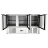 Saladette Compact 3 Vrata - S Pokrovom na Drsnikih - Dynasteel