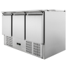 Saladette Compact 3 Vrata - S Pokrovom na Drsnikih - Dynasteel