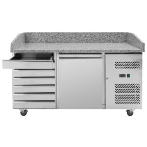Pohištvo za pico 600x400 - 1 vrata in 7 predalov - Dynasteel