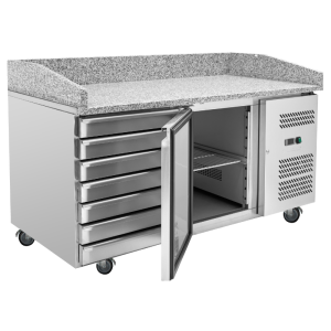 Pohištvo za pico 600x400 - 1 vrata in 7 predalov - Dynasteel