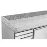 Pohištvo za pico 600x400 2 vrata in 7 predalov Dynasteel - Priprava pic