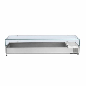 Refrigerated Display Saladette - 9 x GN 1/3 - Dynasteel