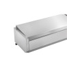 Saladette Hladilna za Postavitev Pokrov Inox - 9 x GN 1/3 - Dynasteel