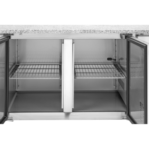 Pohištvo za pico 600x400 2 vrata in 7 predalov Dynasteel - Priprava pic
