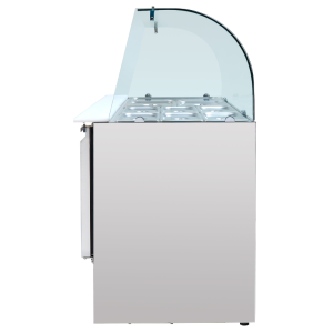 Saladette Hladilna 4 GN 1/1 - 3 Vrata - Dynasteel