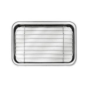 Pladenj za serviranje z rešetko: Praktičen in eleganten