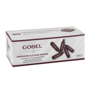 Plinske kartuše za sifon - Paket 50 Gobel