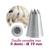 Douille Cannelée Inox 9 Dents Ø19mm Gobel - Kakovostna Profesionalna