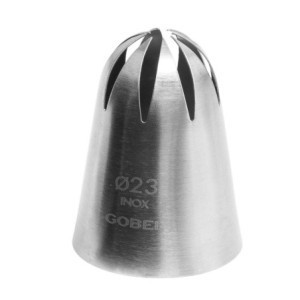Douille Rose Inox 8 Dents - ⌀23 mm Gobel - Profesionalno pecivo