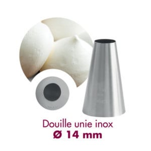 Enojna šoba iz nerjavečega jekla ⌀ 14 mm Gobel - Natančne in elegantne dekoracije