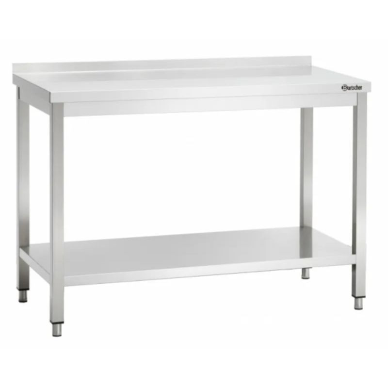 Professional stainless steel work table for kitchen: Bartscher 1100x600 Professional stainless steel work table for kitchen: Bartscher 1100x600