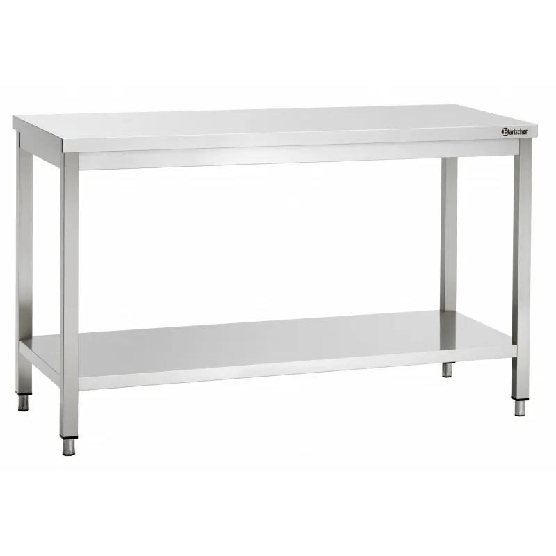 Table de travail en inox Bartscher, robuste et pratique Table de travail en inox Bartscher, robuste et pratique