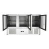 Saladette Compact 3 Vrata - S Pokrovom na Drsnikih - Dynasteel